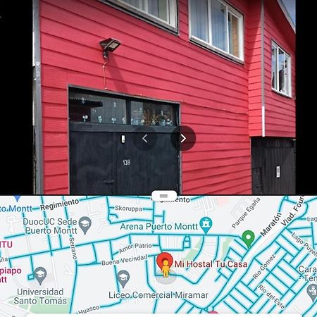 "Mi Hostal Tu Casa" Hostal Familiar Solo Empresas, Turistas Y Viajeros Espacio Para Bicicletas Y Motos Puerto Montt Zewnętrze zdjęcie